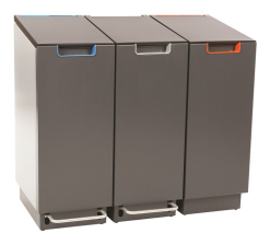 Modellbeispiel: Recyclingstation -Connector Bin- Reiheninstallation mit Recycling-Set