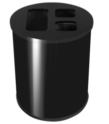 Abfallbehälter -Pro 7- 40 oder 60 Liter aus Stahl