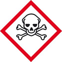 Modellbeispiel: GHS-Symbole -Protect- Giftig/Sehr giftig (Art. 39.b1020)