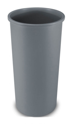 Abfallcontainer -Styleline- Rubbermaid 83,3 Liter aus PE, wahlweise mit Trichterdeckel