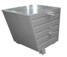 Anwendungsbeispiel: Deckel f&uuml;r Stapelkipper -Typ BSK 55-, 2-teilig, 1-seitig zu &ouml;ffnen -