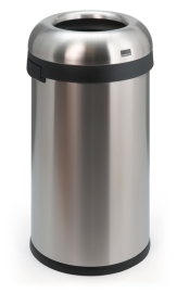 Abfallbehälter -Open Top- Simplehuman, 60 Liter aus Edelstahl