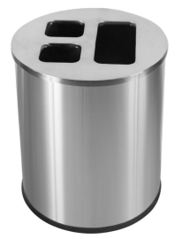 Abfallbehälter -Pro 7- 40 oder 60 Liter aus Edelstahl
