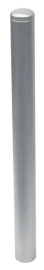 Absperrpfosten -Bollard- ø 76 mm aus Edelstahl, zum Einbetonieren oder Aufdübeln, umlegbar