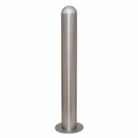 Rammschutzpoller -City- ø 108 mm, aus Edelstahl, zum Schutz von Ladesäulen, versch. Ausführungen