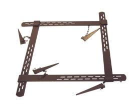 Anwendungsbeispiel: mit S&auml;ulenzwinge (nicht im Lieferumfang enthalten)