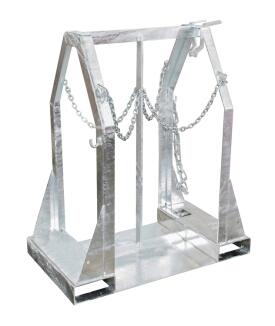 Stahlflaschen-Palette 'Typ SFP', für den Transport von Stahlflaschen