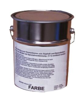 Silberbronze zur Vormarkierung, schnell trocknend, 5 oder 10 kg, für den Außenbereich