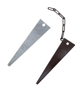 Keil für Säulen- und Fundamentzwinge (Ersatz) mit oder ohne Kette