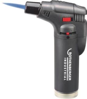 Gasbrenner mit Piezozündung, regulierbare Flamme, für Kamin, Gasherd, auch als Flambierer nutzbar