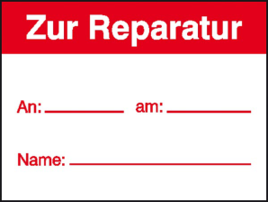 Modellbeispiel: Zur Reparatur (Art. 30.3698-13)