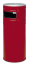 Modellbeispiel: Abfallbehälter -Cubo Evita- 104 Liter, aus Stahl, in rot (Art. 16266)