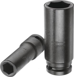 GEDORE Kraftschraubersteckschlüsseleinsatz K 19 L 1/2 Zoll SW 8-27mm, lange Ausführung, 12,5 mm