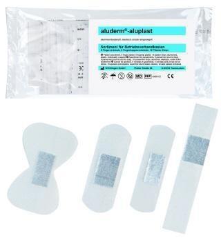 aluderm Fingerverband aluplast 30 Stk, hygienisch einzeln, für empfindliche Haut, weiß