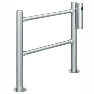 Geländersystem aus Edelstahl mit Aschenbecher (V2A)