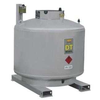 Dieseltankstation 'CEMO DT-Mobil' 980 Liter, einwandig, lackiert