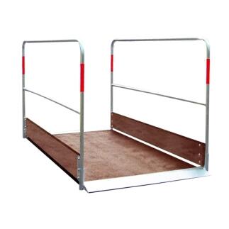 Modellbeispiel: Modellbeispiel: Grabenbrücke aus Holz (Art. 20250)