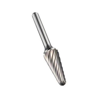 Frässtift HM Blank DORMER, Kugelkegel-Frässtift, Ø 8mm, 10mm, 12,7mm, VHM, unbeschichtet, 6mm Schaft