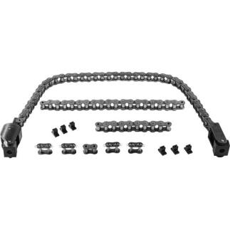 Spannkettensatz Nr. 6540 M12 oder M16 AMF, Spannhaken, Gegenhalter, Kette aus Vergütungsstahl