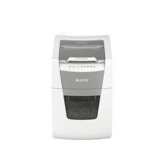 Leitz Aktenvernichter IQ Autofeed SmallOffice 100, vollautomatisch, P-5, 100 Blätter, weiß
