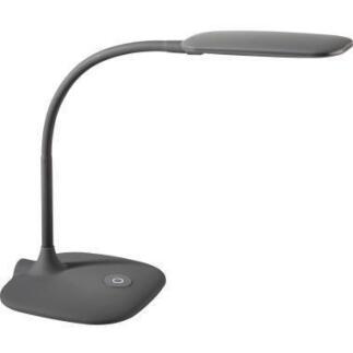 ALCO LED-Schreibtischleuchte 9082-29 grau, dimmbar, beweglicher Arm, moderne Tischleuchte