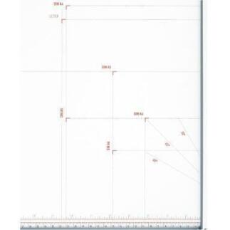 IDEAL Hebelschneider 1158, Schnittlänge 58cm, nachschleifbare Messergarnitur, manuelle Pressung