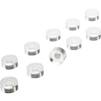 magnetoplan Magnet Design 15mm Acryl, transparent, 10 St./Pack, stark, Chamäleoneffekt