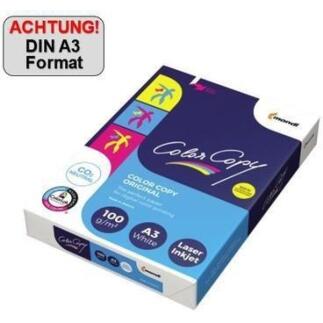 Color Copy Kopierpapier A3 100g, 500 Bl./Pack, satiniert, beidseitig bedruckbar, FSC-zertifiziert