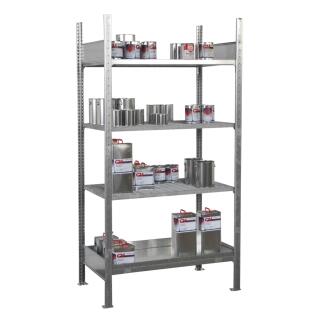 Kleingebinderegal mit Auffangwanne Serie 3000