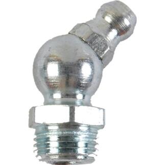 Kegelschmiernippel H2 DIN71412 M6/M8/M10 Form B 6-kant Set SAMOA HALLBAUER, glanzverzinkt