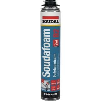 SOUDAL 1K-Pistolenschaum 750 ml B2 champagner, selbstexpandierend, schall- und wärmedämmend