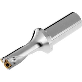 Wendeplattenbohrer 2xD ISO 802D, D.25,4mm, Schneid-D.15,1-23mm, Innenkühlung, PRAMET