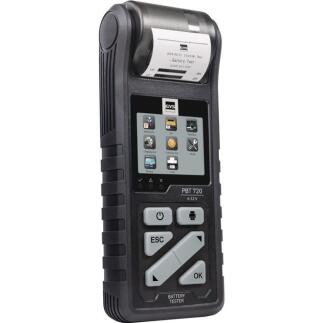 Batterietester PBT 720 für 6V, 12V Batterien, Starter, Lichtmaschine, Farbdisplay, Drucker