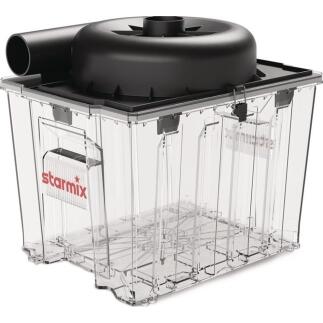 Vorabscheider Dustfixx AS25, 25l, Holzstaub 99%, Mineralstaub 90%, Zyklon-Technologie, antistatisch