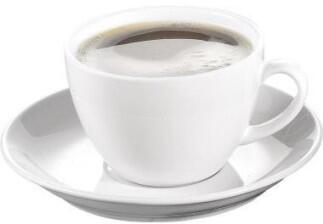 Esmeyer Kaffeetasse Bistro 6 St./Pack, inkl. Untertasse, spülmaschinen- und mikrowellengeeignet,