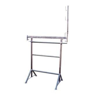 Kurbel-Gerüstbock K1500/3, Tragkraft 1600 kg, Breite 1,50 m, GS-geprüft, inkl. Geländerpfosten