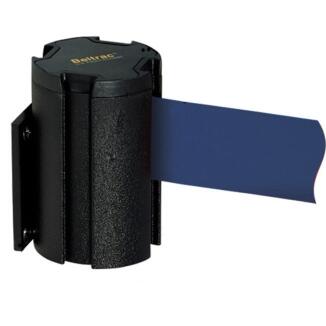 Wandgurtkassette 'Beltrac Wall Mount L' aus Aluminium, Gurtlänge 3,7 m, verschiedene Farben