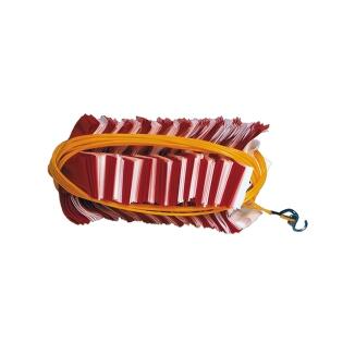 Absperrgirlande aus Kunststoff, Länge 10 m