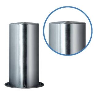 Poller 'SESAM Flachkopf' Ø 306 mm aus Edelstahl (V2A)