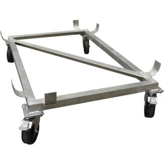 Lenkrollengestell für Rechteck- und Streugutbehälter 'CEMO'