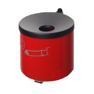 Wandascher 'Cubo Alberto' 2,4 Liter aus Stahl, wahlweise mit Edelstahl-Dach