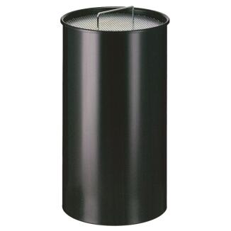 Standascher 'P-Bins 54' aus Stahl, mit Einsatz und Kippensieb