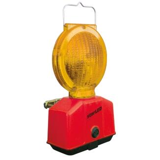 Warnleuchte 'Star LED', Blink-/Dauerlicht, zweiseitig, mit Halterung Secura-Uni