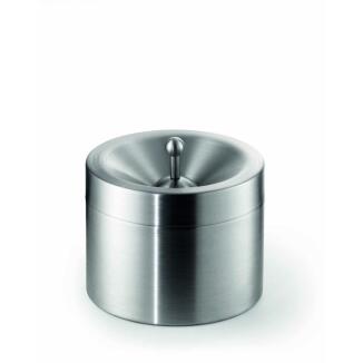 Tischascher 'Crew 60' Volumen 3 Liter, aus Edelstahl, mit Drückeraufsatz