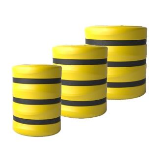 Säulenanfahrschutz 'Bounce One', HDPE, für eckige Säulen und Stahlträger, Säulenmaß 400-600 mm