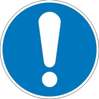 Gebotsschild, Allgemeines Gebotszeichen