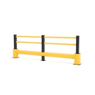 TB 400 Plus Rammschutzgeländer 'Bounce Traffic Plus', Höhe 1150 mm, versch. Längen, zum Aufdübeln