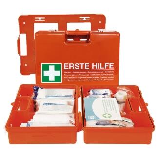Modellbeispiel: Verbandkoffer -Domino- mit Inhalt nach DIN 13157 (Art. 25107)