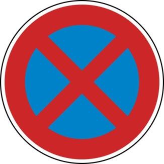 Verkehrszeichen 283 StVO, Absolutes Haltverbot