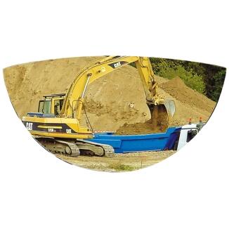 Spiegel Vumax® für Straßenbau- und Landwirtschaftsmaschinen